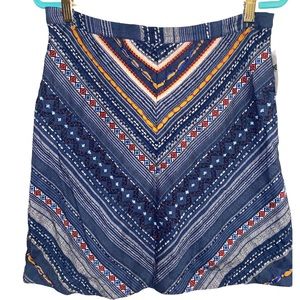 Anthropologie Maeve embroidered short skirt NWT gorgeous boho style, size 12